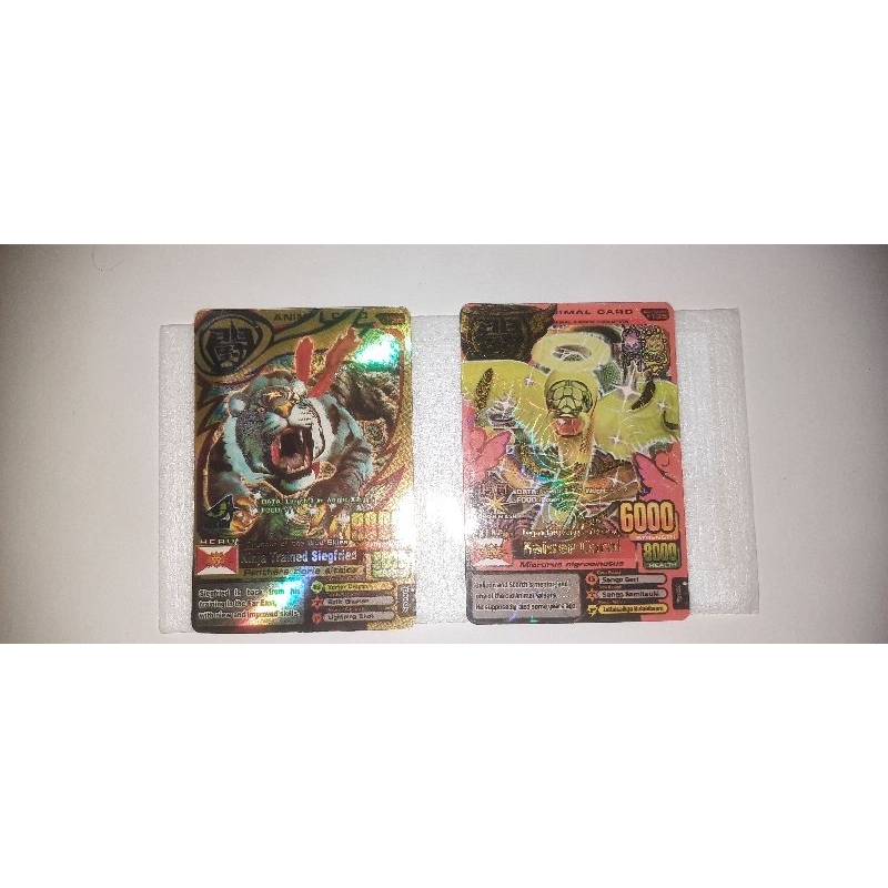 Animal Kaiser Card, Ninja Trained Siegfried dan Kaisar Coral