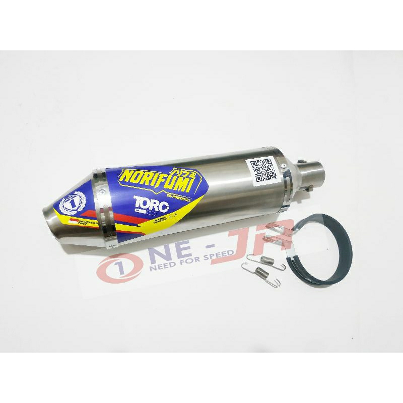 Silencer Knalpot Racing Norifumi Torc Crf 150l Klx bf Dtracker