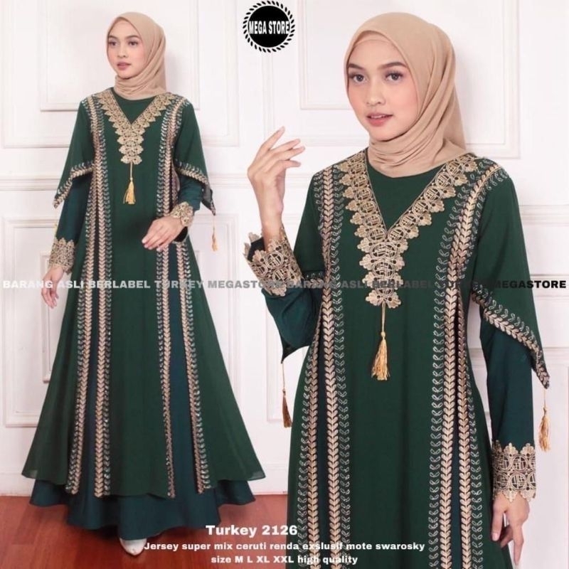 Gamis Turkey Premium Busana Muslimah