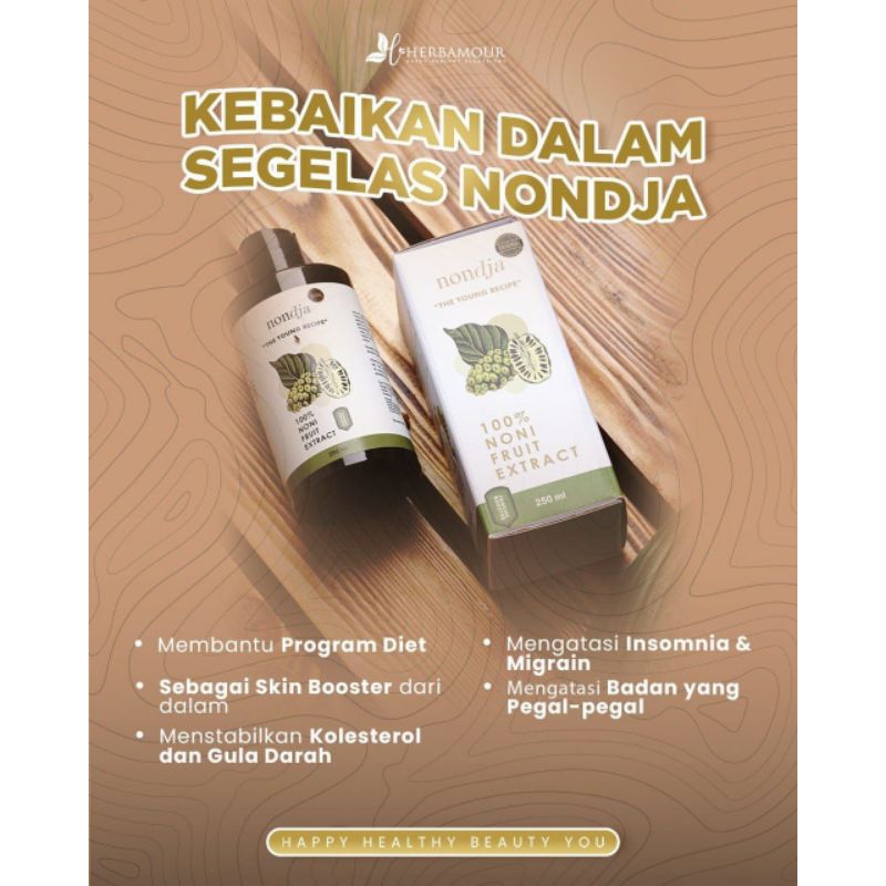 

Nondja Minuman ekstrak buah noni/ekstrak buah mengkudu