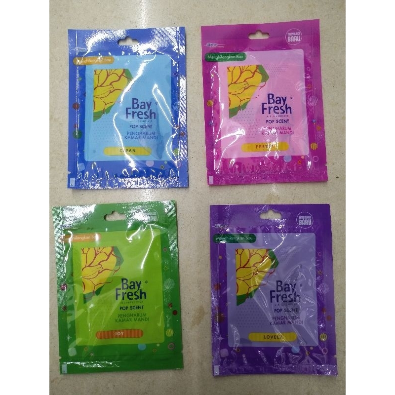 Bay fresh pop scent pengharum kamar mandi