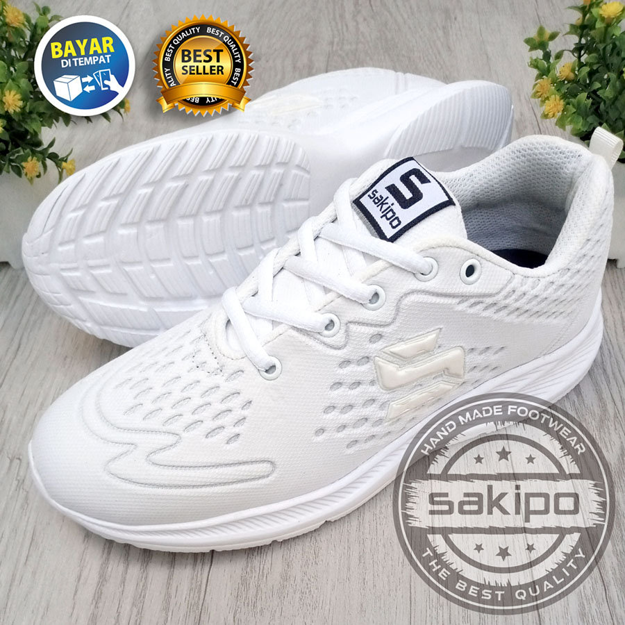 PROMO 6.6 !! SEPATU SEKOLAH KESEHATAN DAN PERAWAT / SEPATU OLAHRAGA OUTDOOR PRIA WANITA / SEPATU LARI JOGGING / SEPATU SENAM FITNES DAN GYM PUTIH / SEPATU GERAK JALAN 17 AGUSTUS KEMERDEKAAN / SEPATU SEKOLAH KESEHATAN / SAKIPO