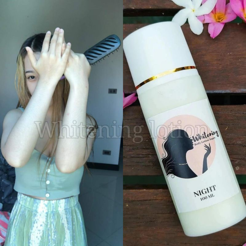 LOTION BADAN WHITENING SUPER / HB NIGHT PEMUTIH BADAN 50X LEBIH CEPAT MEMUTIHKAN