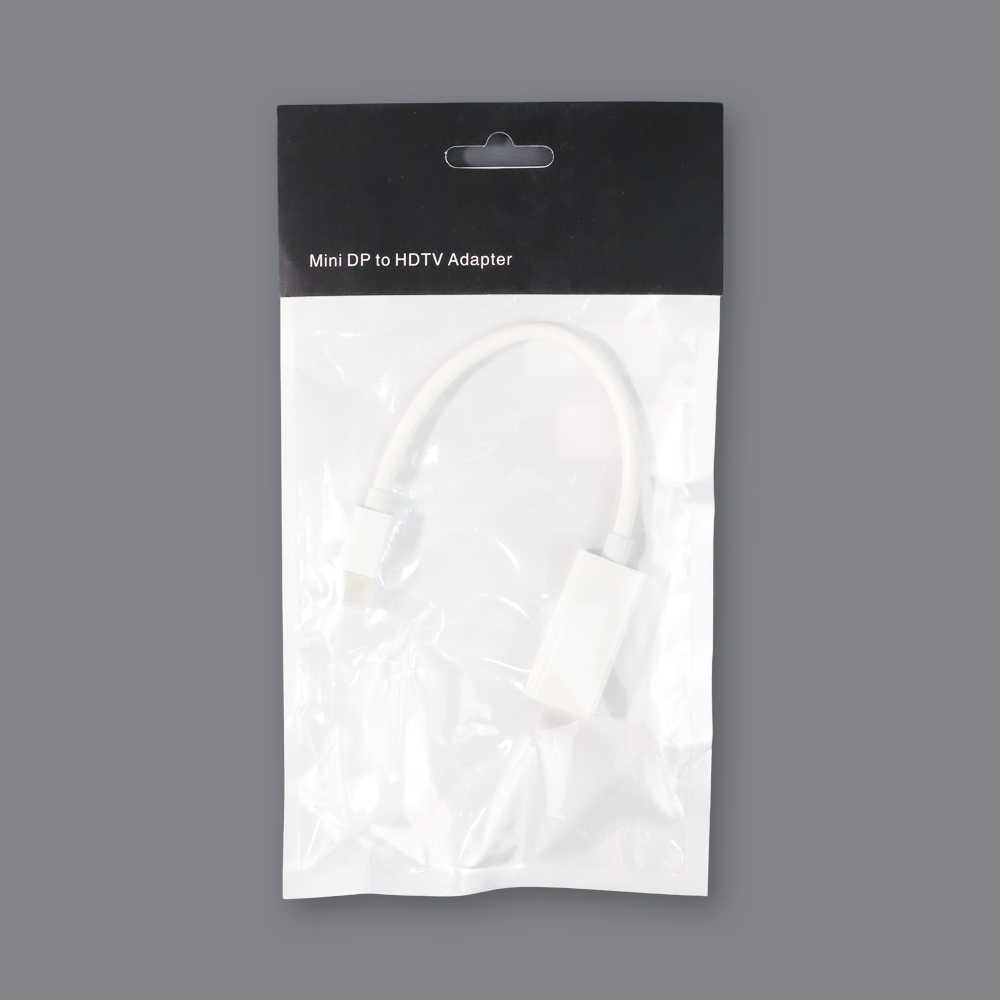 Mini Displayport Male to HDMI Female Nickel plated - Mini DP Kabel adaptor ini merupakan konverter dari Mini Displayport ke HDMI yang memungkinkan untuk menghubungkan analog standar seperti monitor, proyektor atau LCD yang menggunakan konektor atau kabel