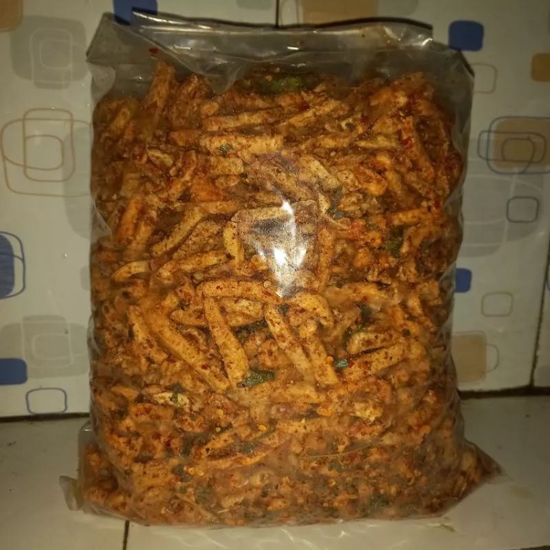 Basreng pedas daun jeruk 1kg