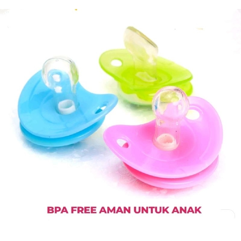 Empeng Dot Bayi Silikon BPA Free