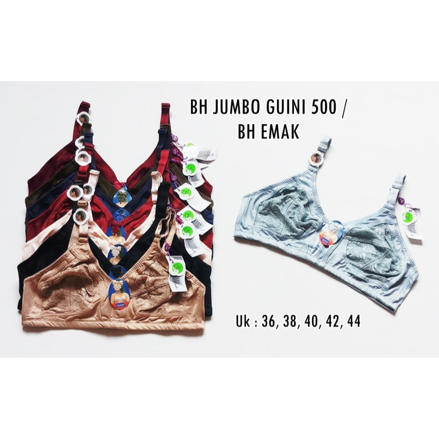BH Sister Guini kode 500 BH Tanpa Busa Tanpa Kawat Cup B