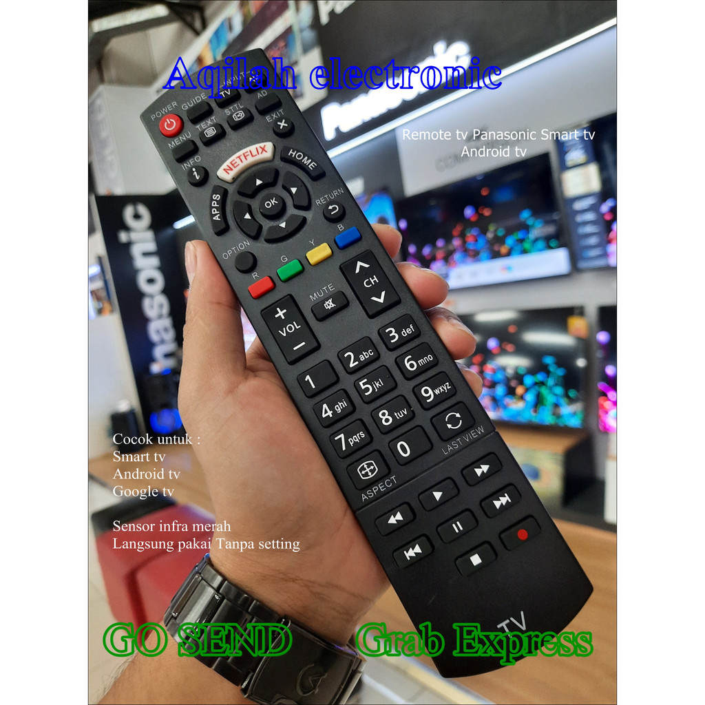 Remote tv Panasonic Smart tv Android tv