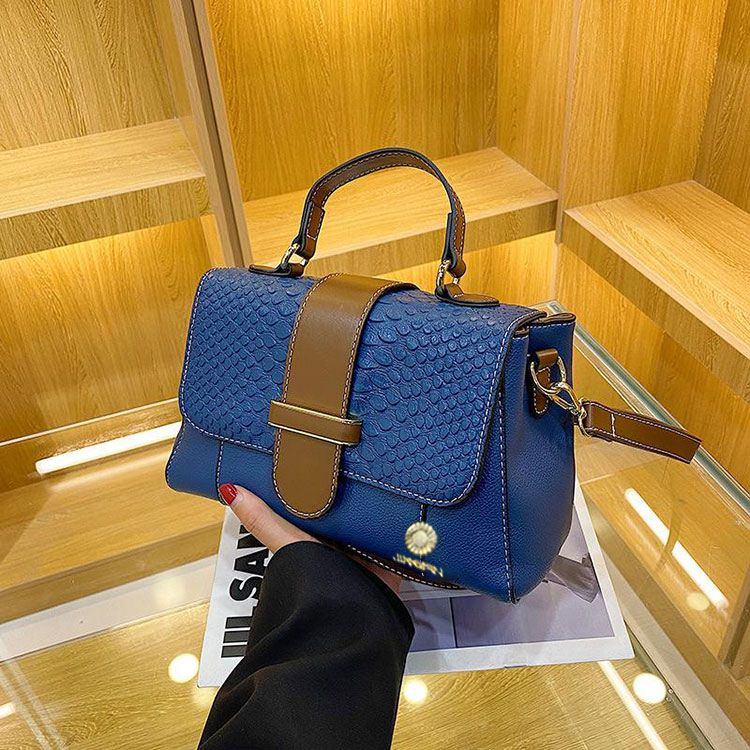 BJ14732 (DAPAT SERTIFIKAT) - BLACK/BLUE/WHITE - TAS SLEMPANG JINJING TOTEBAG HANDBAG TAS WANITA FASHION IMPORT MODIS ELEGAN TERMURAH TERLARIS TERBARU BAGSTORE JAKARTA TAS BATAM ELJ4732 CR7902 BQ3636