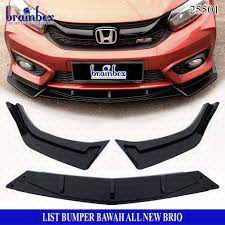 FRONT LIPS BUMPER BRIO 2019
