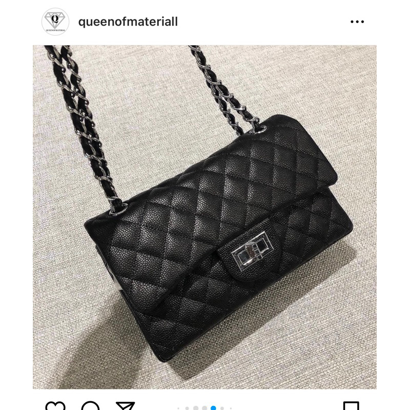 po queen of material bag