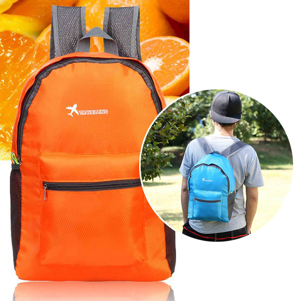 Tas Ransel Lipat Backpack Rangsel Punggung Pria Wanita (TS15) Foldable Backpack Travel Traveling Wisata