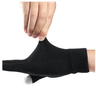 iGLOVE - Sarung Tangan Touch Screen Anti Slip Rajut Layar Sentuh Gloves Motor Gojek Hp Tablet Smartphone Android Ios