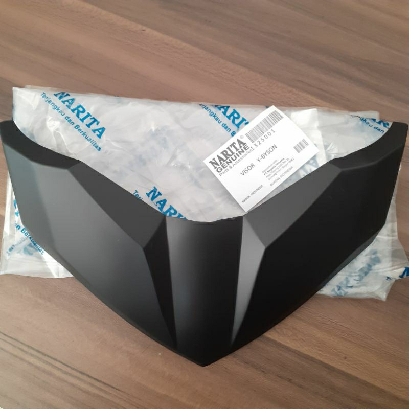 visor depan Byson cover batok atas byson tutup lampu depan byson narita