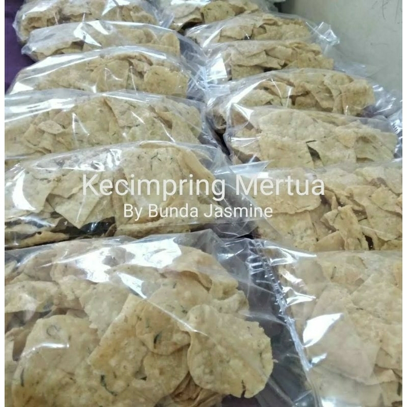 

DABUJA Kecimpring /keripik rebon daun jeruk gurih