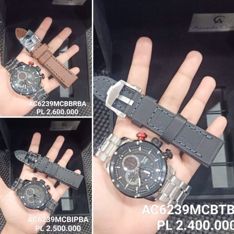 ALEXANDRE CHRISTIE PRIA PAKET AC6239 / AC 6239 MC FREE TALI CADANGAN ORIGINAL