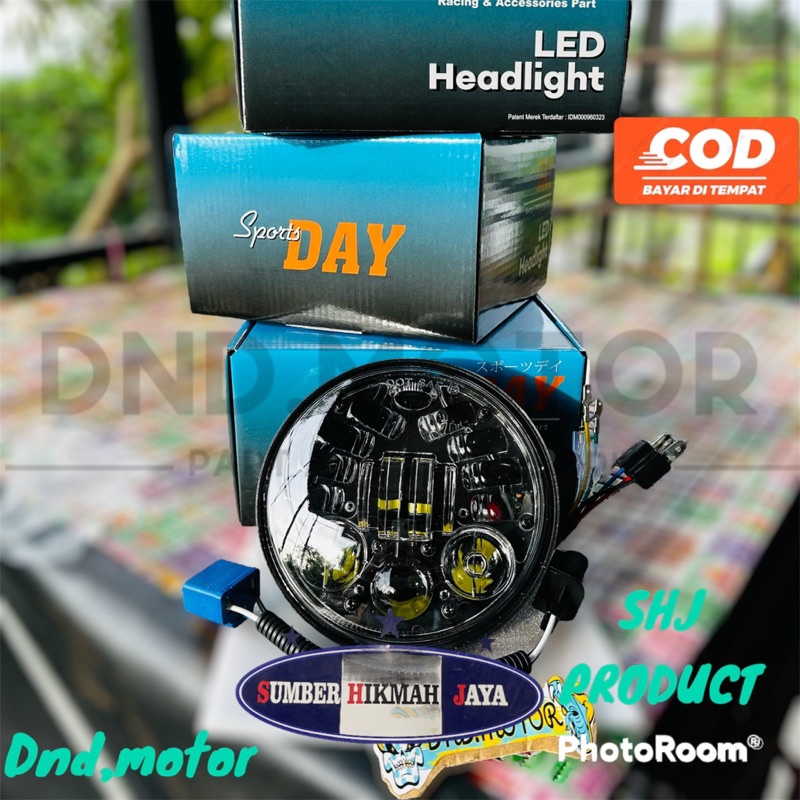 LAMPU DAYMAKER DAY SPORT DAY 5.75 INCH MURAH BISA SET DENGAN BATOK