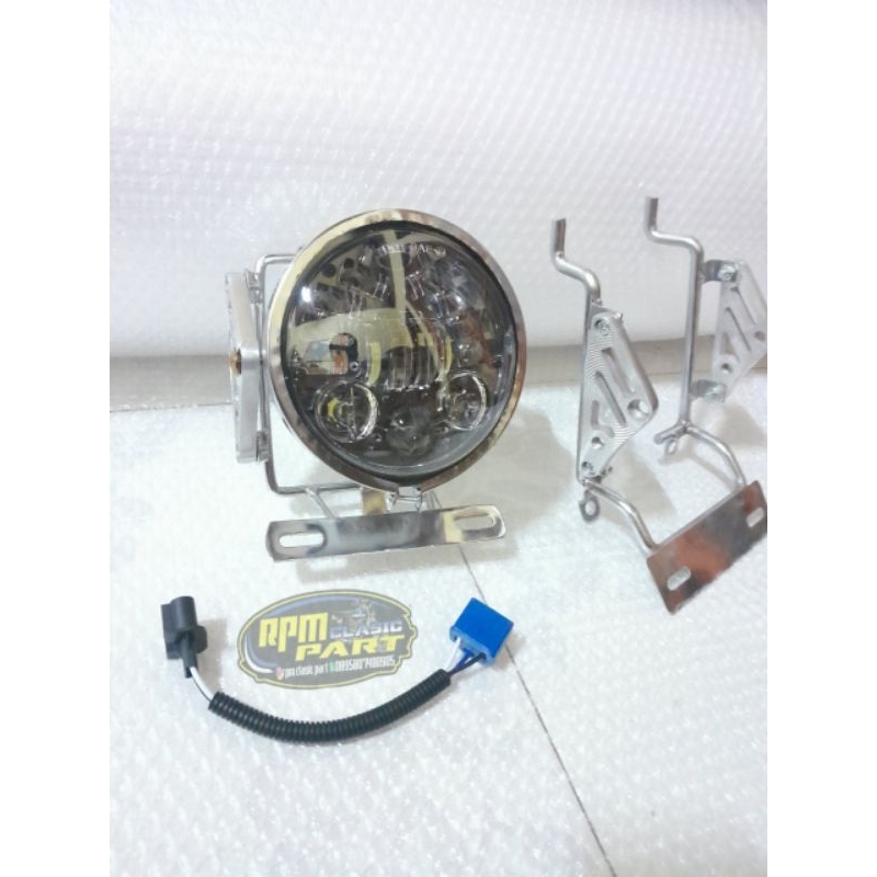 Lampu daymaker set batok l2g crom daymaker set batok l2g crom