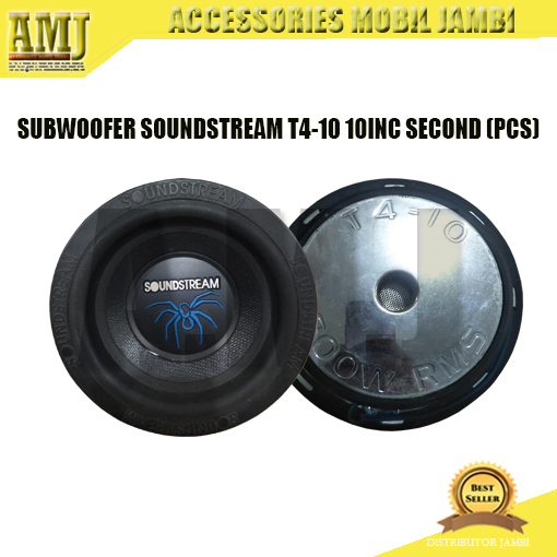 SUBWOOFER SOUNDSTREAM T4-10 10INC SECOND (PCS)