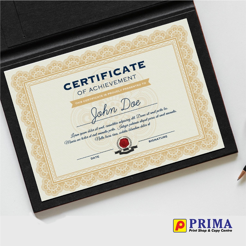 

CETAK SERTIFIKAT A4 - 2 SISI