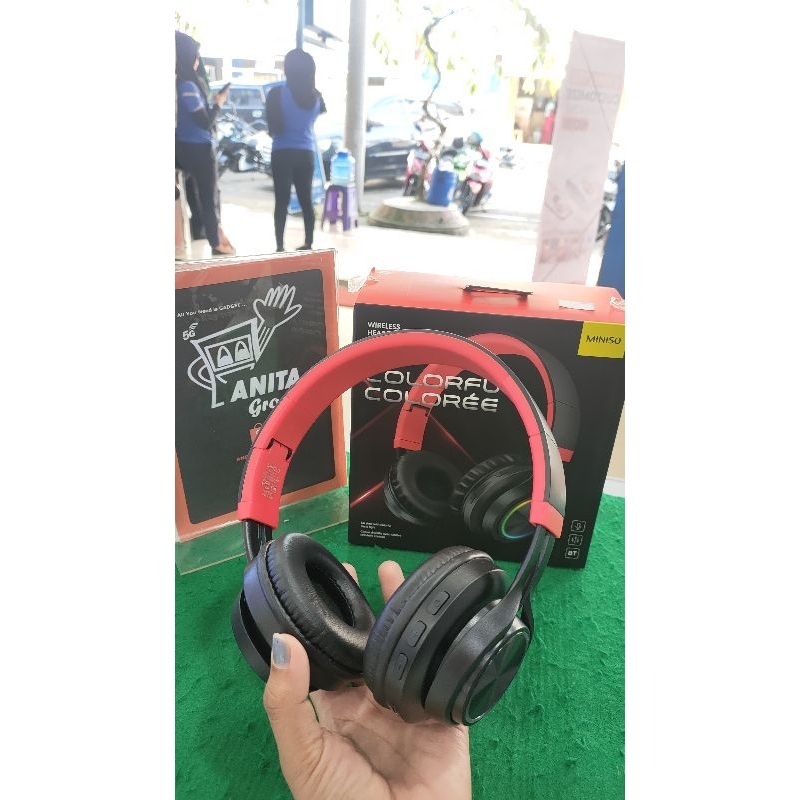 WIRELESS HEADPHONE CASQUE AUDIO SANS FIL MINISO