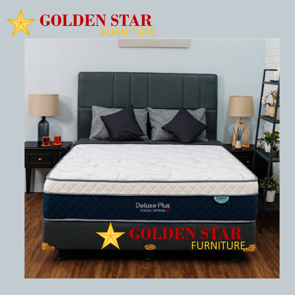 Kasur Matras Springbed Central deluxe plus pocket