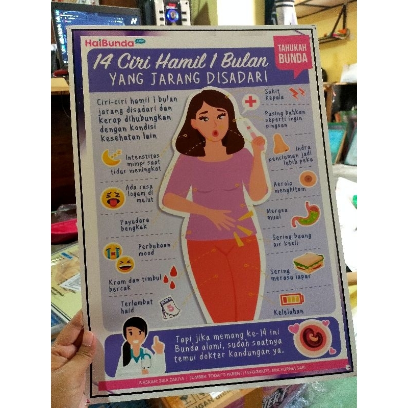 

POSTER ( 248) 14 CIRI HAMIL 1 BLN