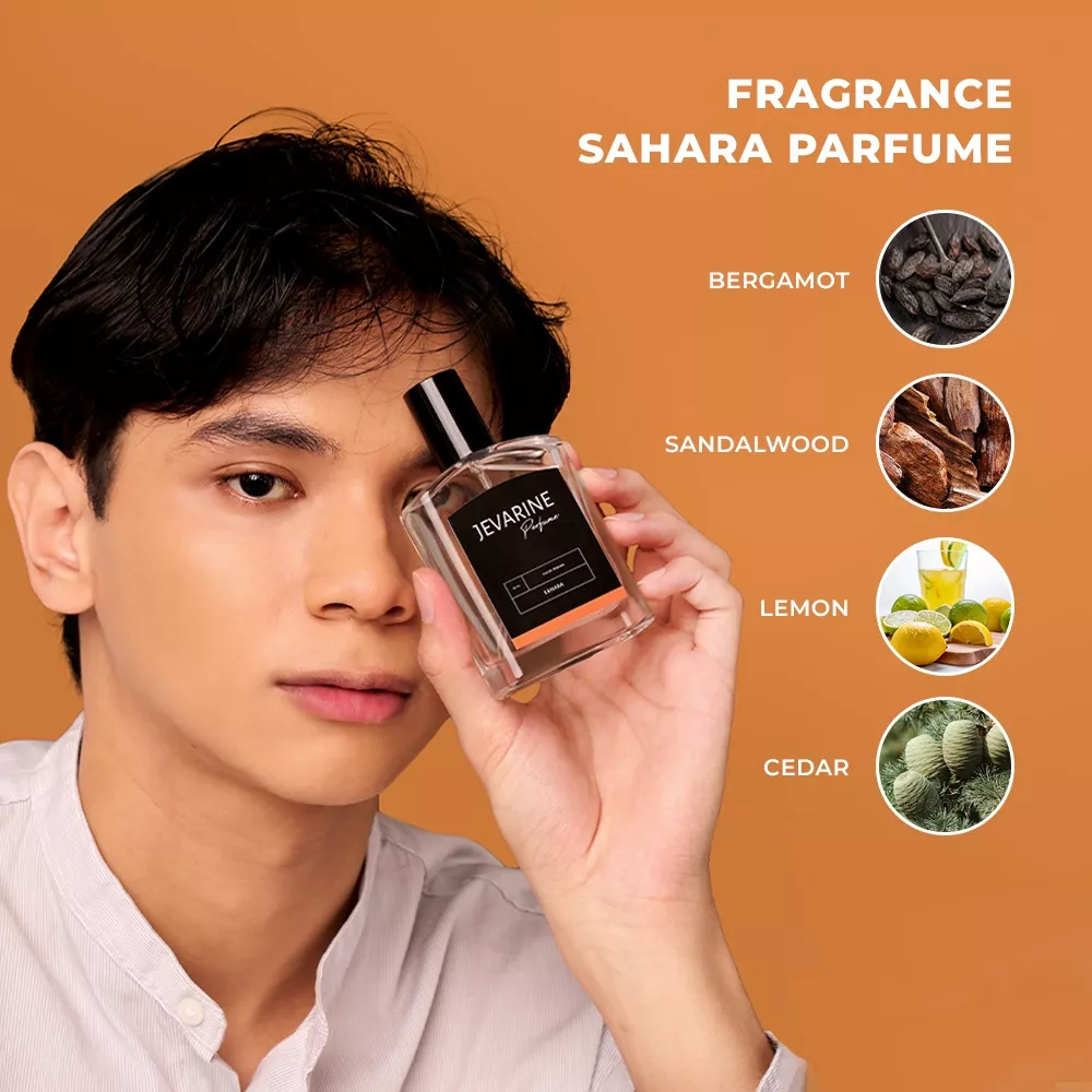 JEVARINE Lemme Misk Sahara Sakura Perfume - Parfum Wangi Bunga Lembut Sahara Sakura Pria Wanita