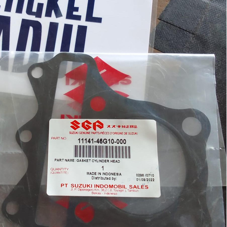 Paking Blok Head Original Suzuki Spin 11141-46G10-000