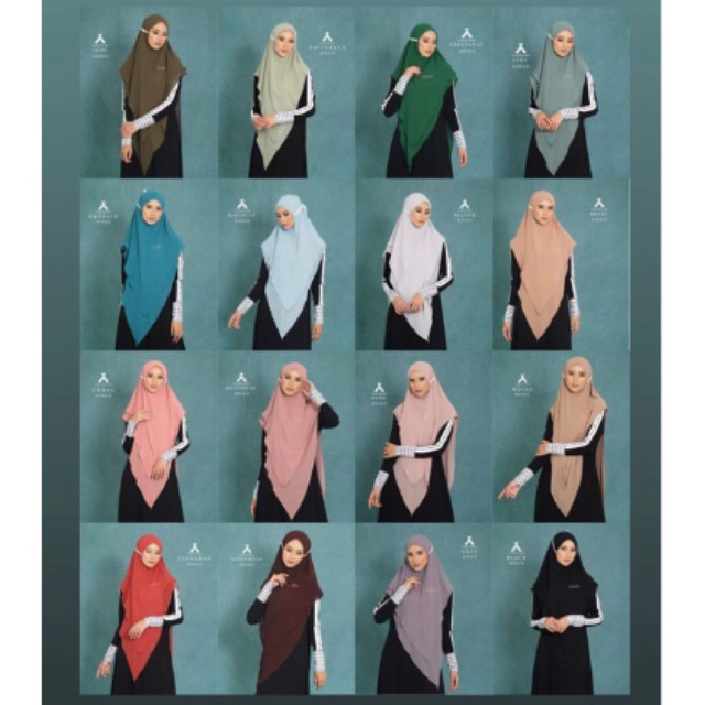 BERGO YUNIA SYARI 16 WARNA