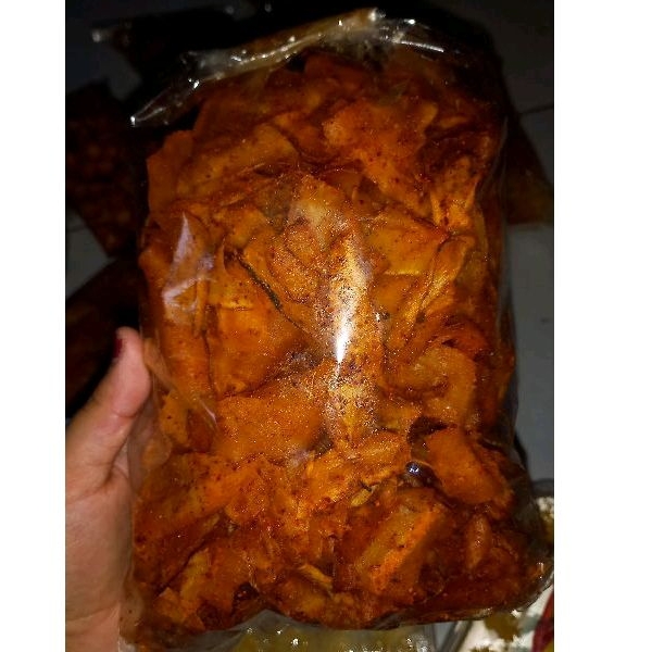 

KRIPSET BAWANG & DAUN JERUK PEDAS MANTAP