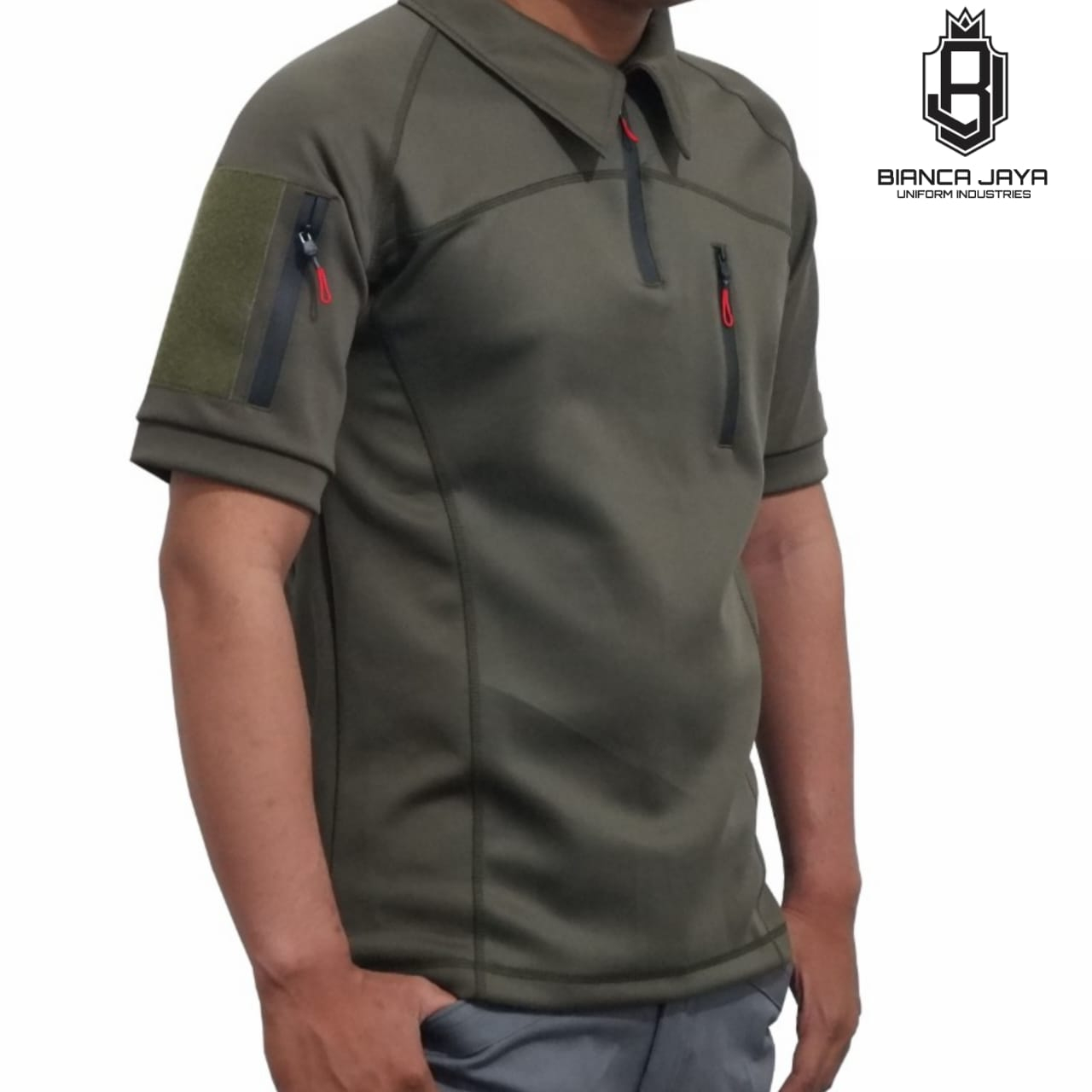 Kaos Tactical Scuba Baju bdu Full Scuba hijau olive Tshirt Kaos Army Pria Lengan Pendek Kaos Pria / Kaos Tactical Lengan pendek