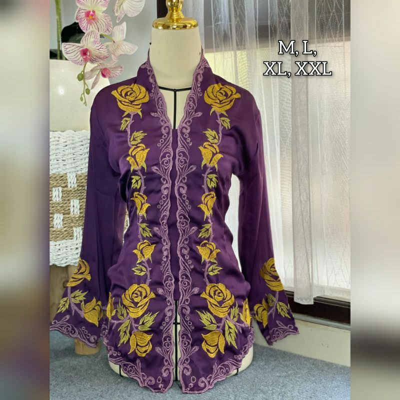 kebaya bordir. kekinian