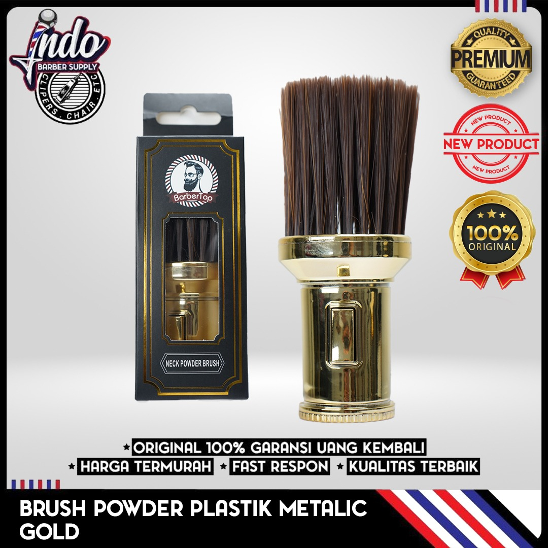 BRUSH BEDAK / Kuas Bedak Barber / Kuas Barber Isi Bedak