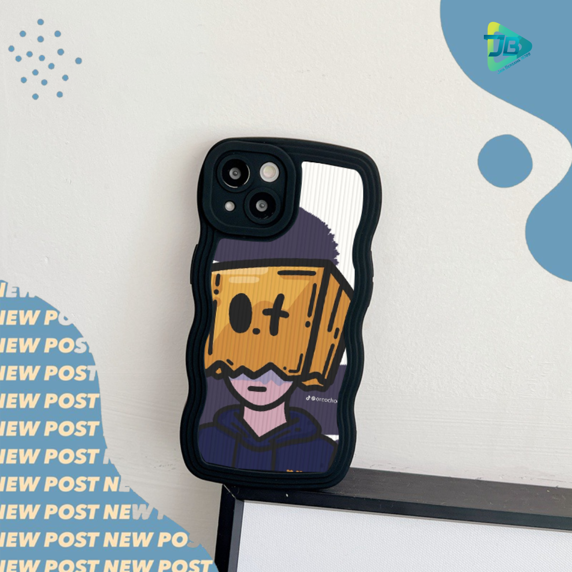 CUSTOM SOFTCASE SILIKON GELOMBANG WAVY CUSTOM KUBOK XIAOMI REDMI 4A 4X 5A A1+ 6 6A 8 8A PRO 9 9A 9C 10A 9T 10 5G 2022 10C C40 POCO X3 PRO M3 M5 NOTE 4 4X 5 5A PRIME 7 8 9 10 11 12 PRO JB8841