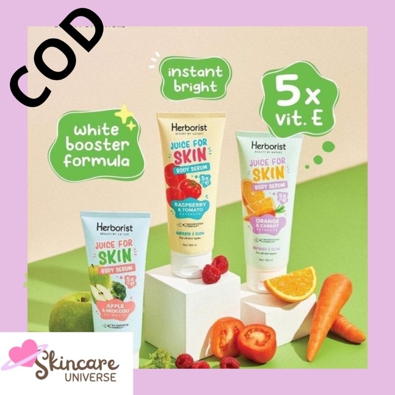 BODY SERUM HERBORIST 3 PCS