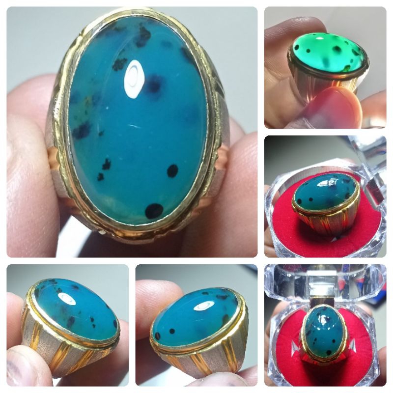 Cincin batu bacanSuper kristal