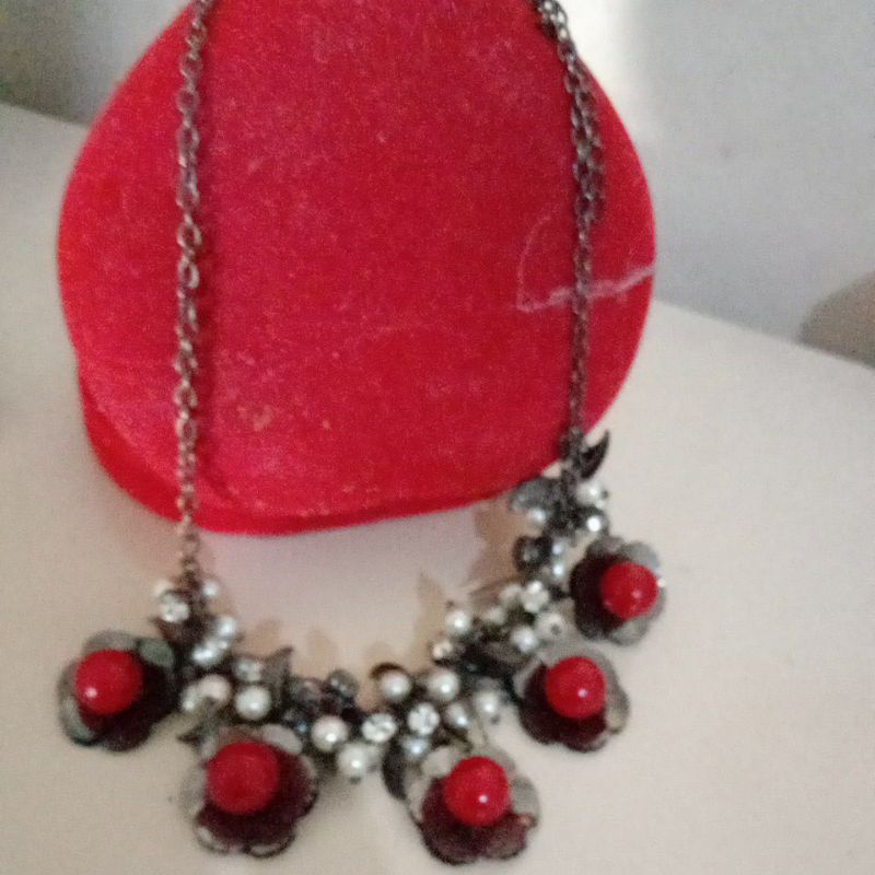 KALUNG ANTING AKSESORIS WANITA (PRELOVED)