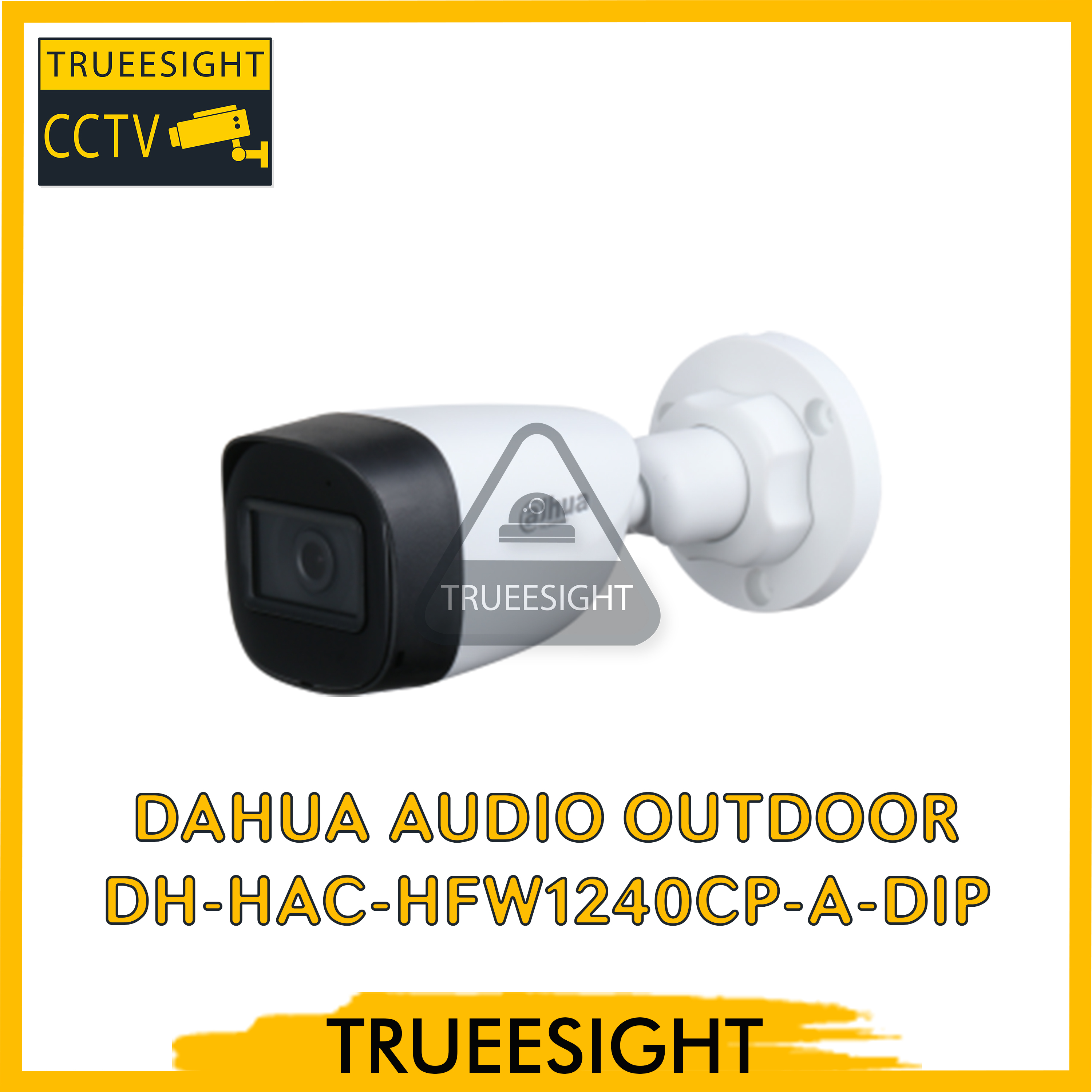 CCTV Dahua AUDIO Outdoor DH HAC HFW1240CP A DIP dahua built in microphone