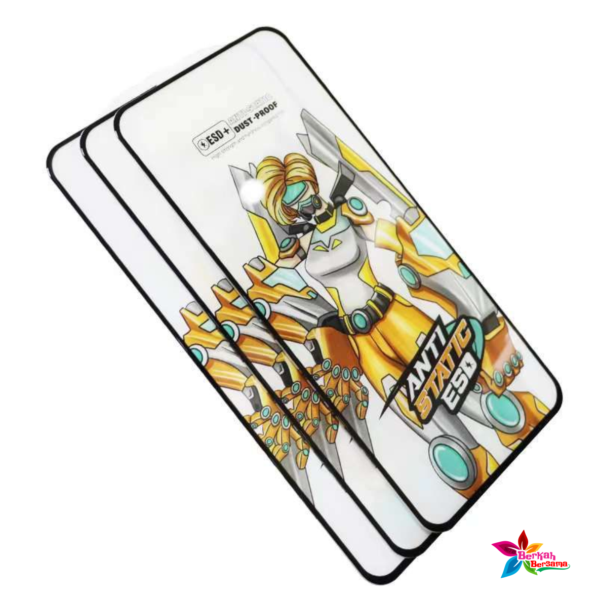 ANTI STATIC ESD TEMPERED GLASS TG ANTI GORES KACA BENING KUALITAS IMPORT JAPAN FOR VIVO Y33S Y53S Y91 Y91C Y93 Y95 V15 V20 V21 V21 V23E V23 V25 V27E T1 5G T1 PRO BB8344