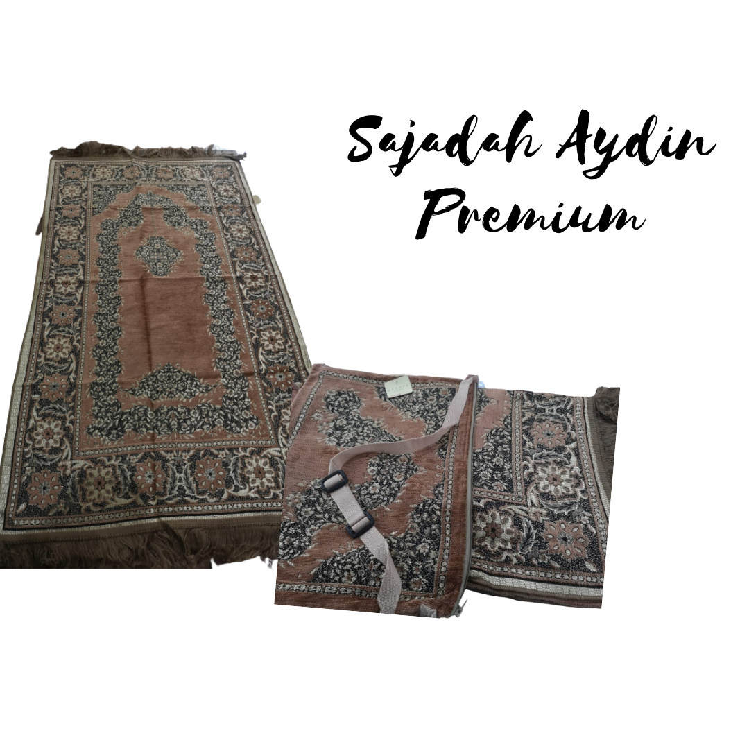 Sajadah Aydin Premium | Sajadah Souvenir | Seserahan Sajadah | Hampers