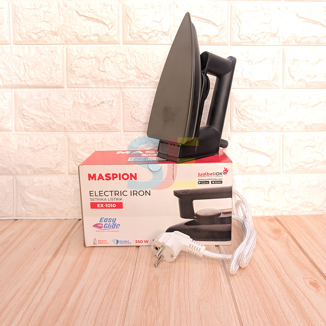 Setrika Maspion EX-1010 / Maspion Elektrik Iron EX-1010 350W / Gosokan Baju Maspion