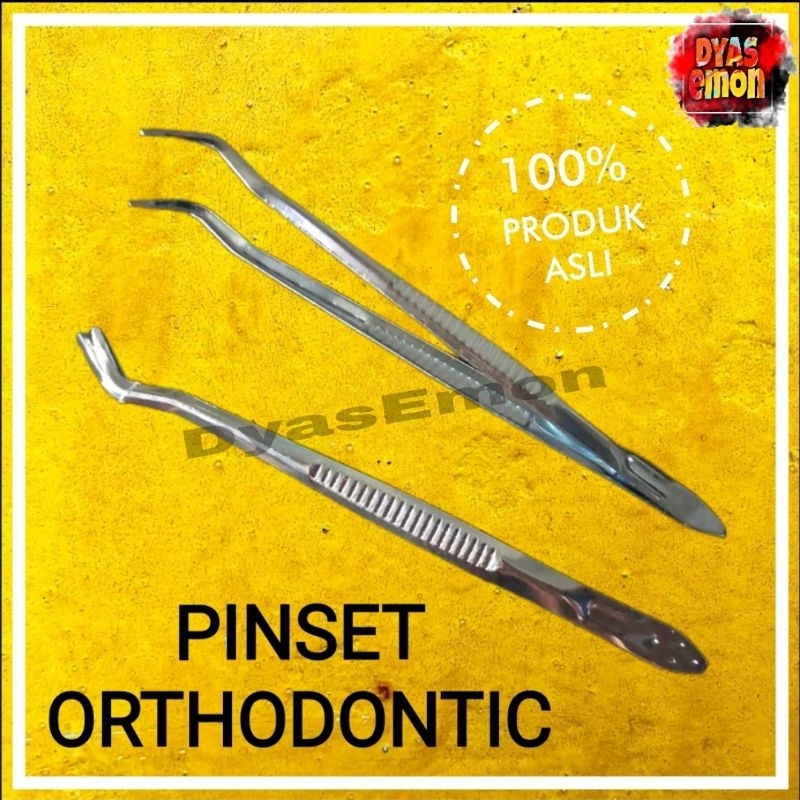 PINSET BEHEL / TWEEZERS DENTAL / ALAT ORTODONTIK