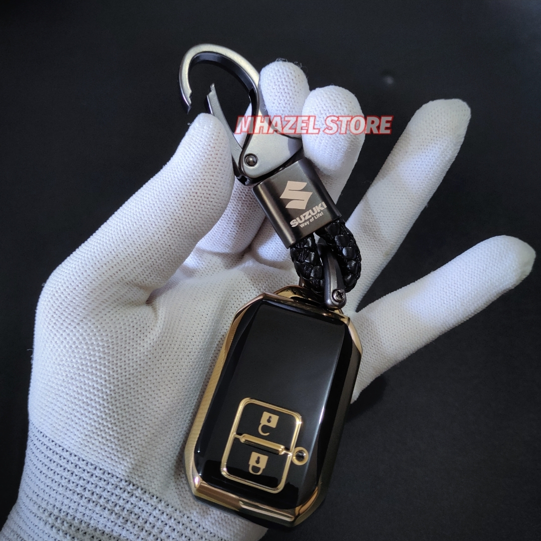 GANTUNGAN KUNCI / SARUNG REMOT KEYLESS MOBIL SUZUKI ALL NEW ERTIGA NEW BALENO IGNIS XL-7