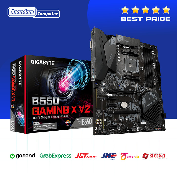 Gigabyte B550 Gaming X V2 (AMD AM4, DDR4, USB3.2, SATA3)