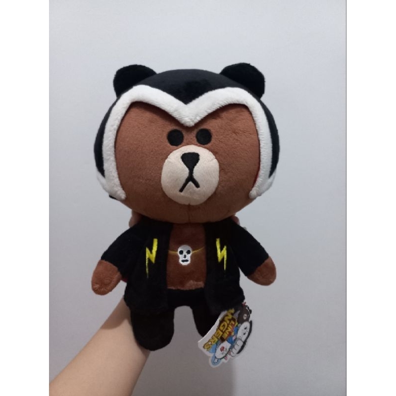 Boneka brown line friends edisi line rangers ±26cm