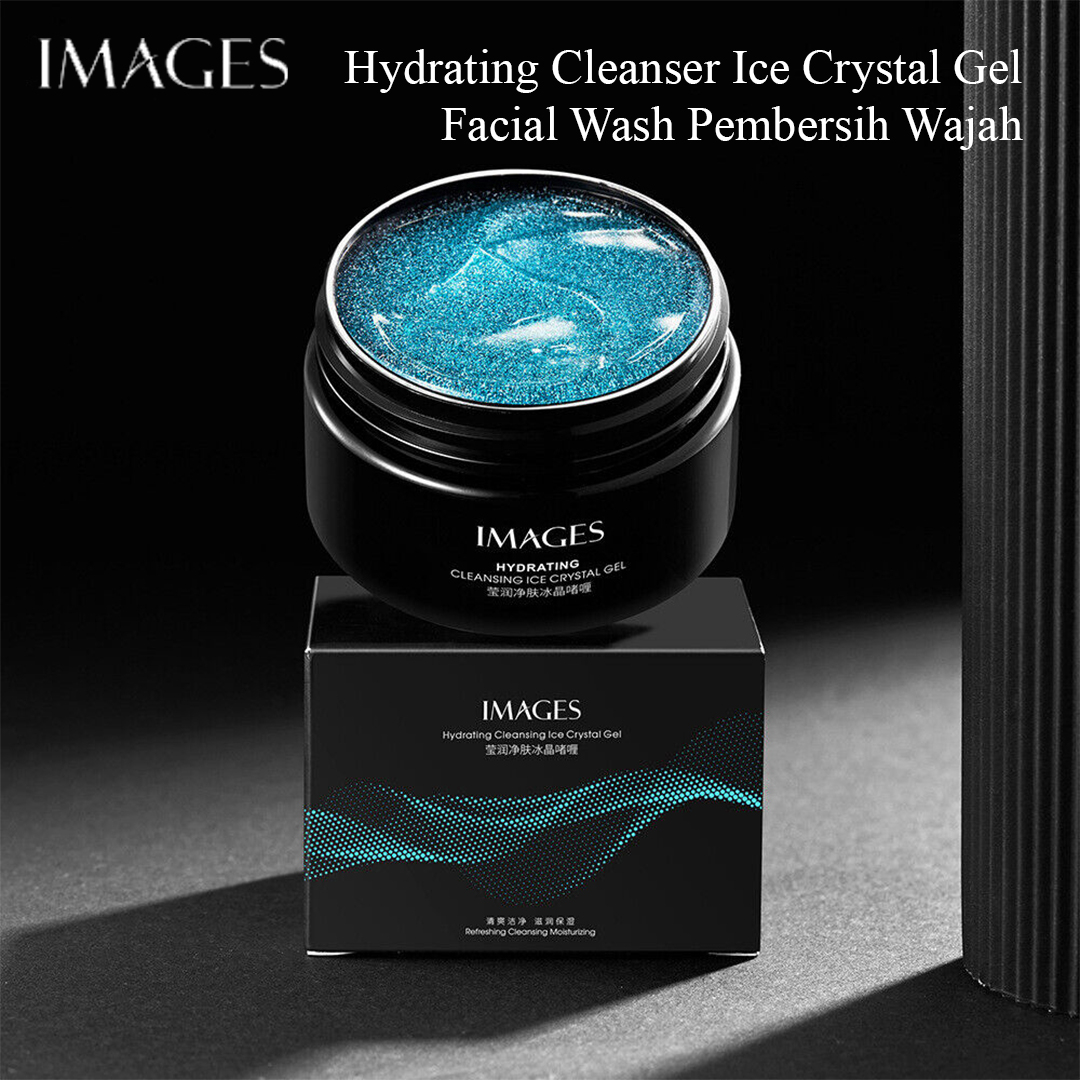 IMAGES Hydrating Cleanser Ice Crystal Gel Facial Wash Pembersih Wajah