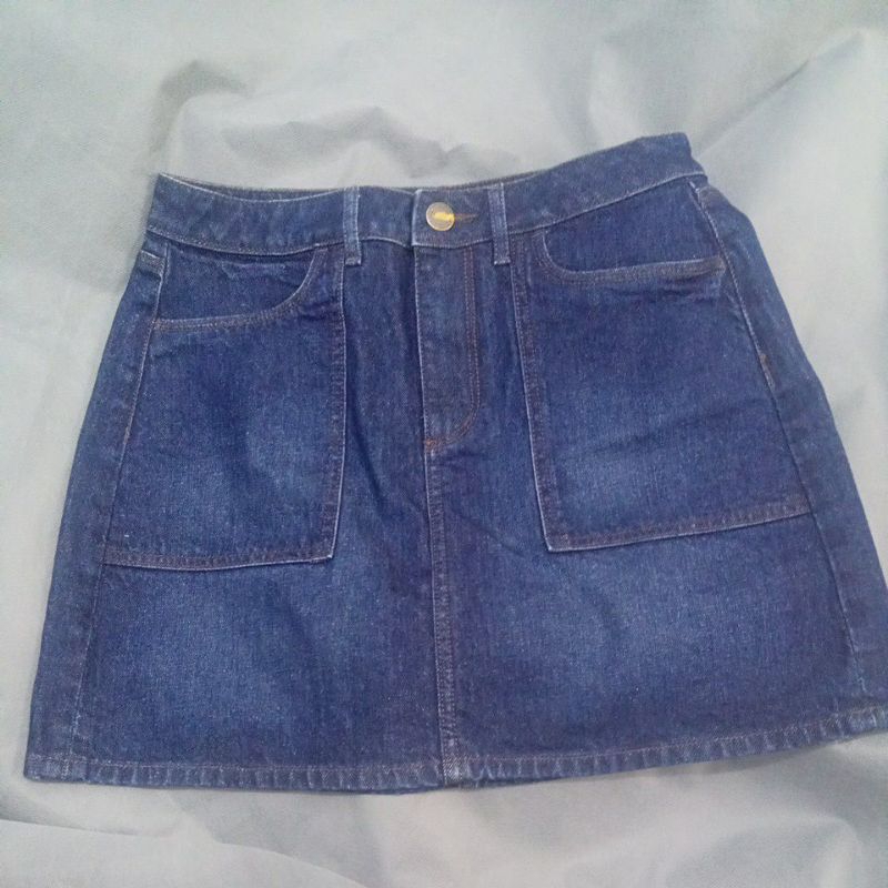 Loft denim jeans skirt - Rok sisa export