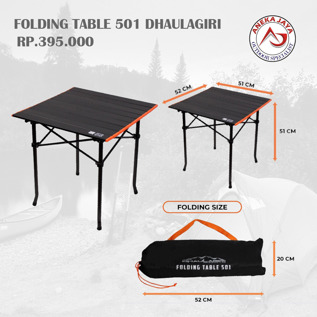 FOLDING TABLE MEJA LIPAT DHAULAGIRI 501