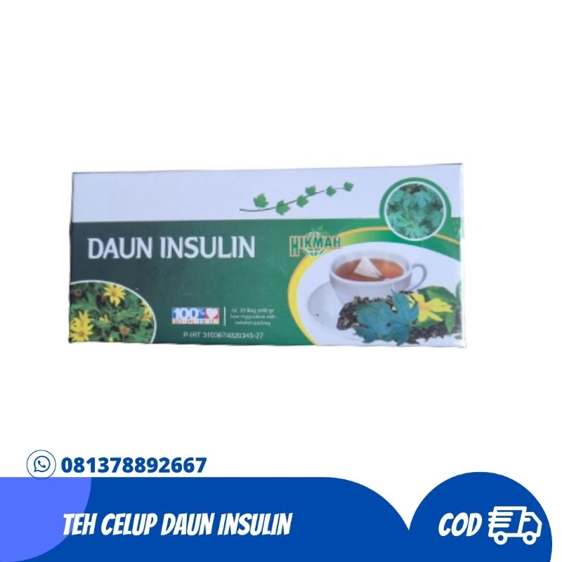 

TEH CELUP DAUN INSULIN